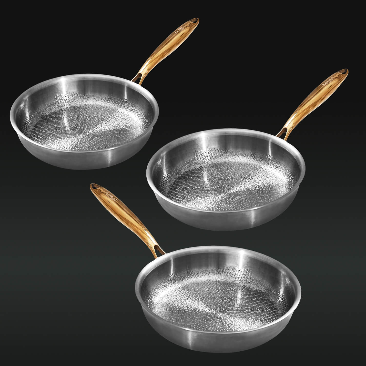 3x Taima Titanium Nutri Pan Pro