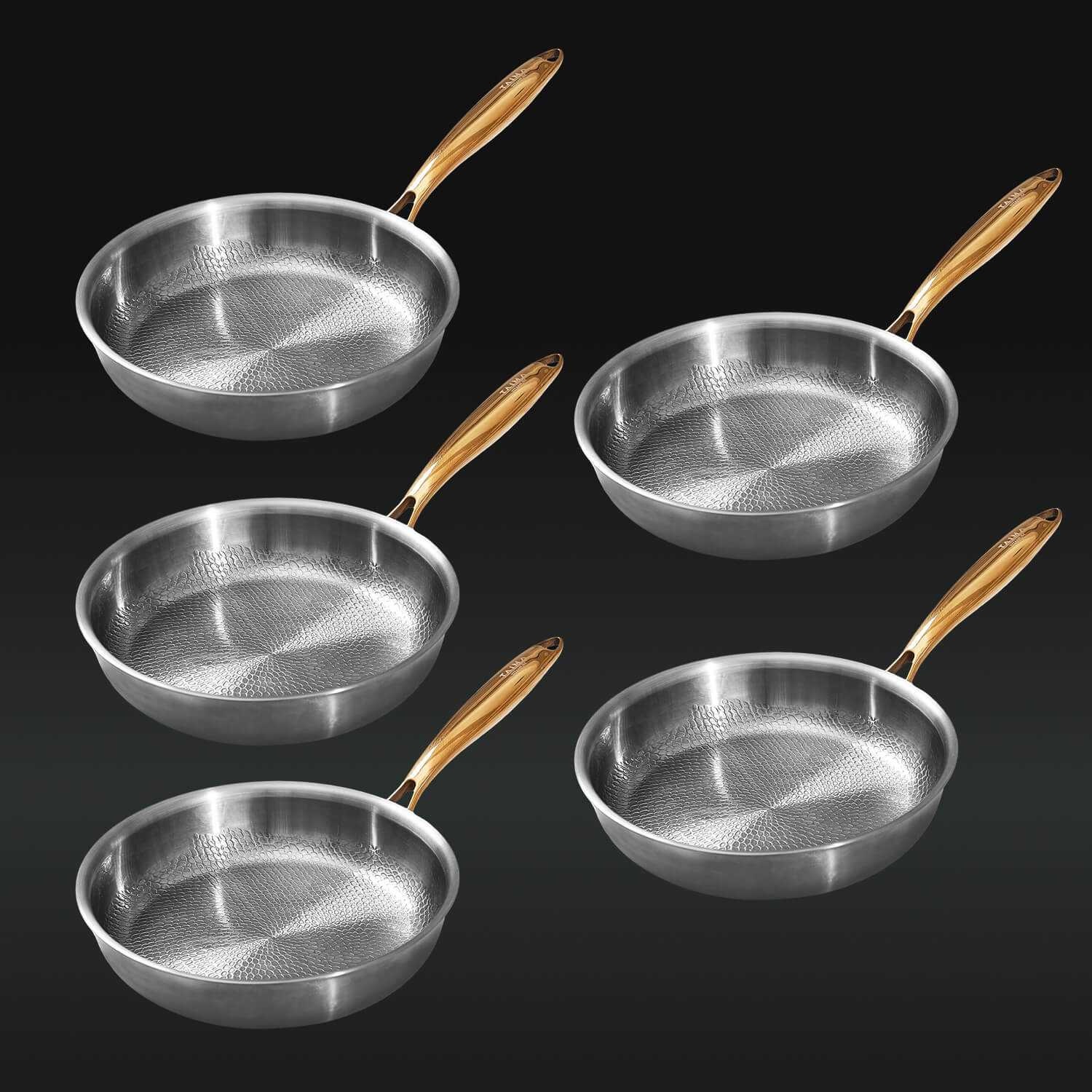 5x Taima Titanium Nutri Pan Pro