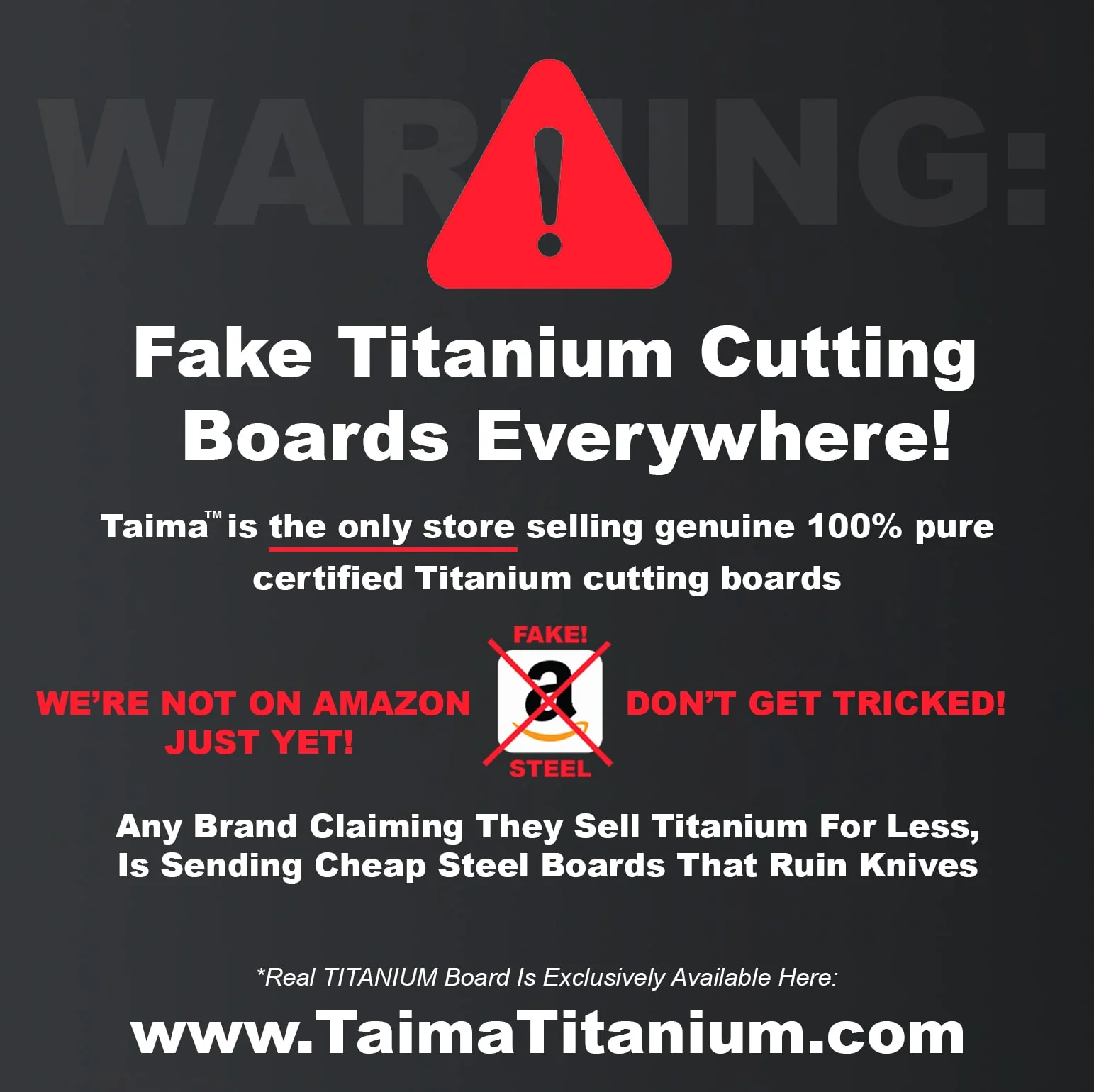 Original Taima⢠100% Pure Titanium Cutting Board + Mat + 5 Exclusive Guides - Image 6