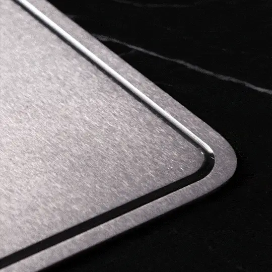 Certified Taima® Pure Titanium Cutting Board - Image 3