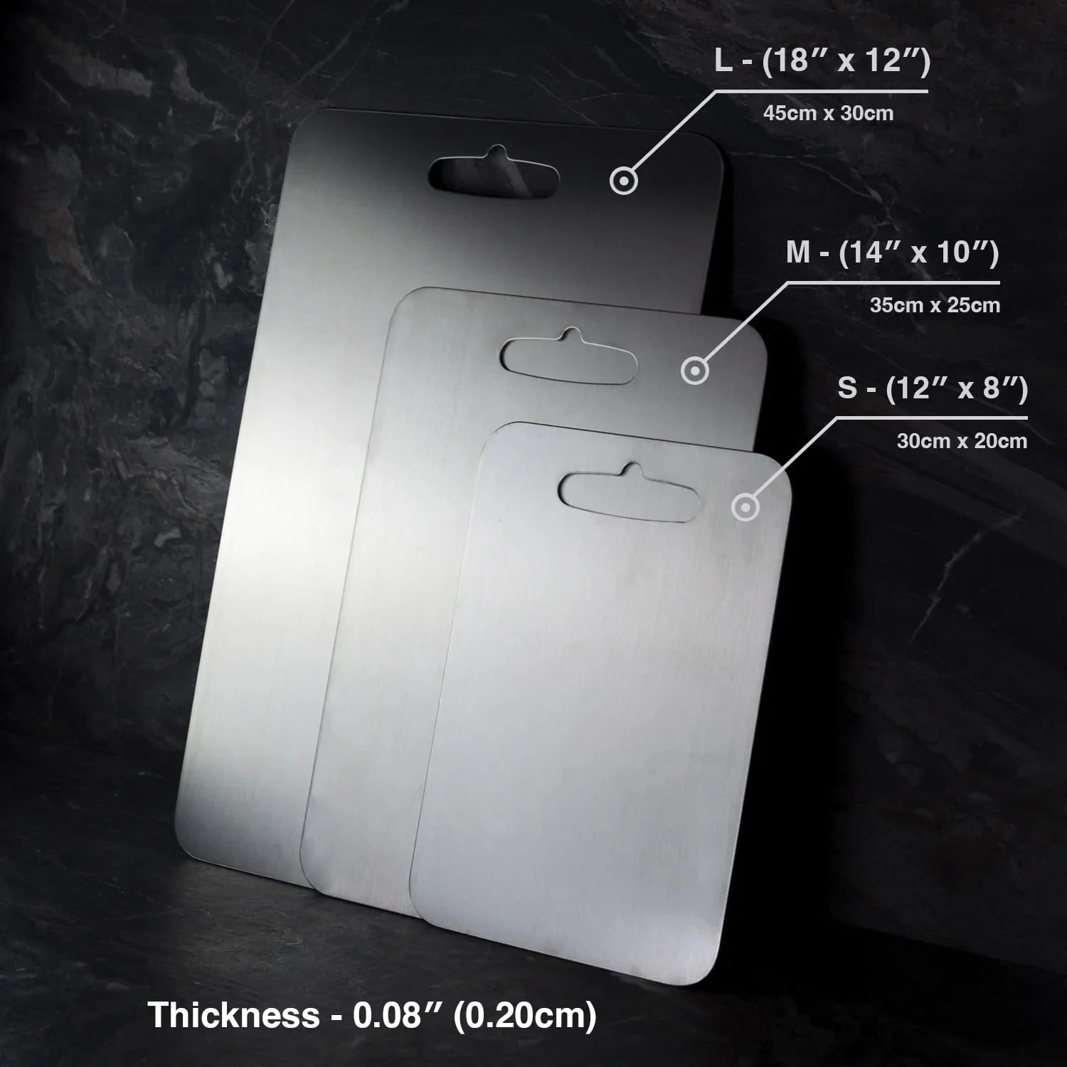 Original Taima⢠100% Pure Titanium Cutting Board + Mat + 5 Exclusive Guides - Image 5
