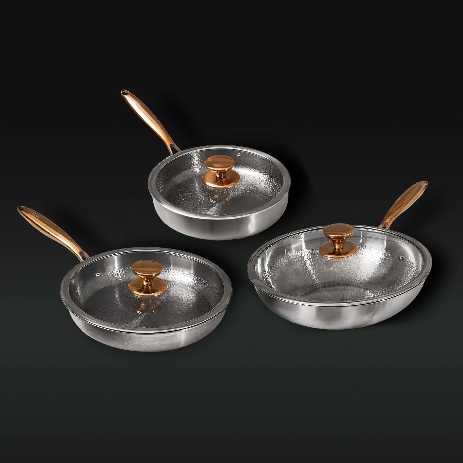 Pure Titanium Signature Pan Set (6 Piece)