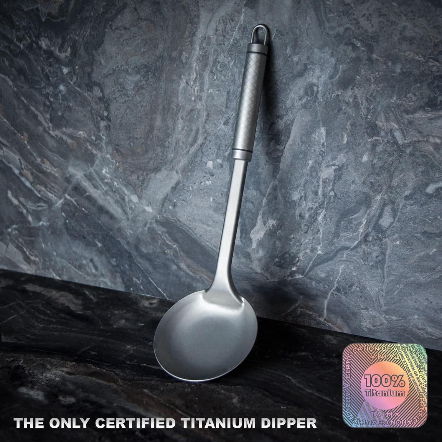 Taima® 100% Pure Titanium Spatula / Utensils. - Image 8
