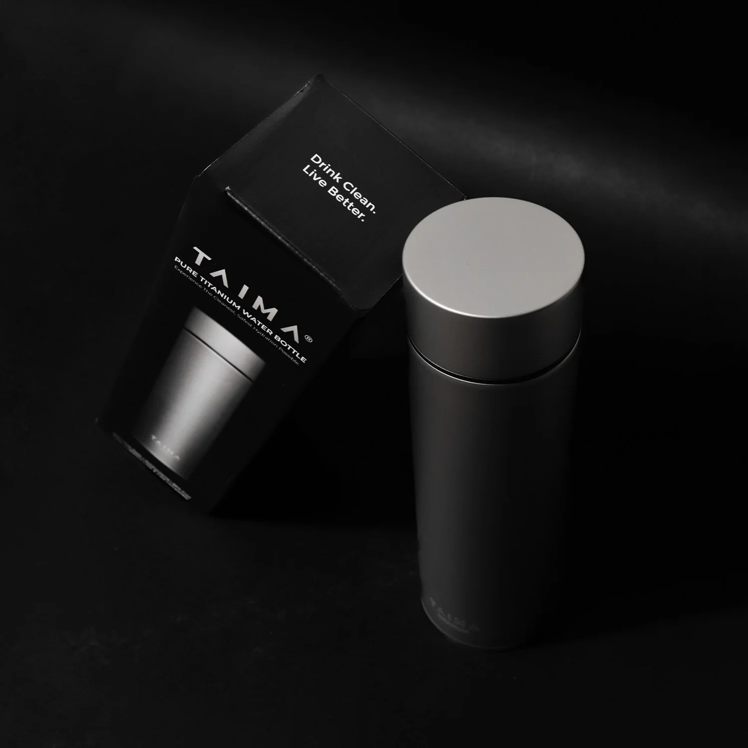 Taima® 100% Pure Titanium Water Bottle - Drink Clean, Live Better. - Image 4