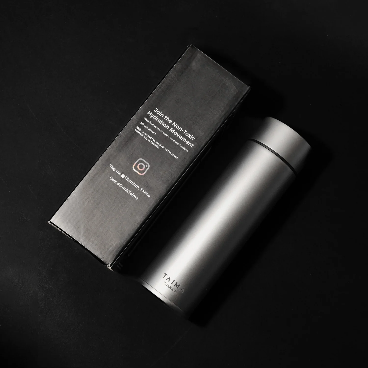 Taima® 100% Pure Titanium Water Bottle - Drink Clean, Live Better. - Image 8