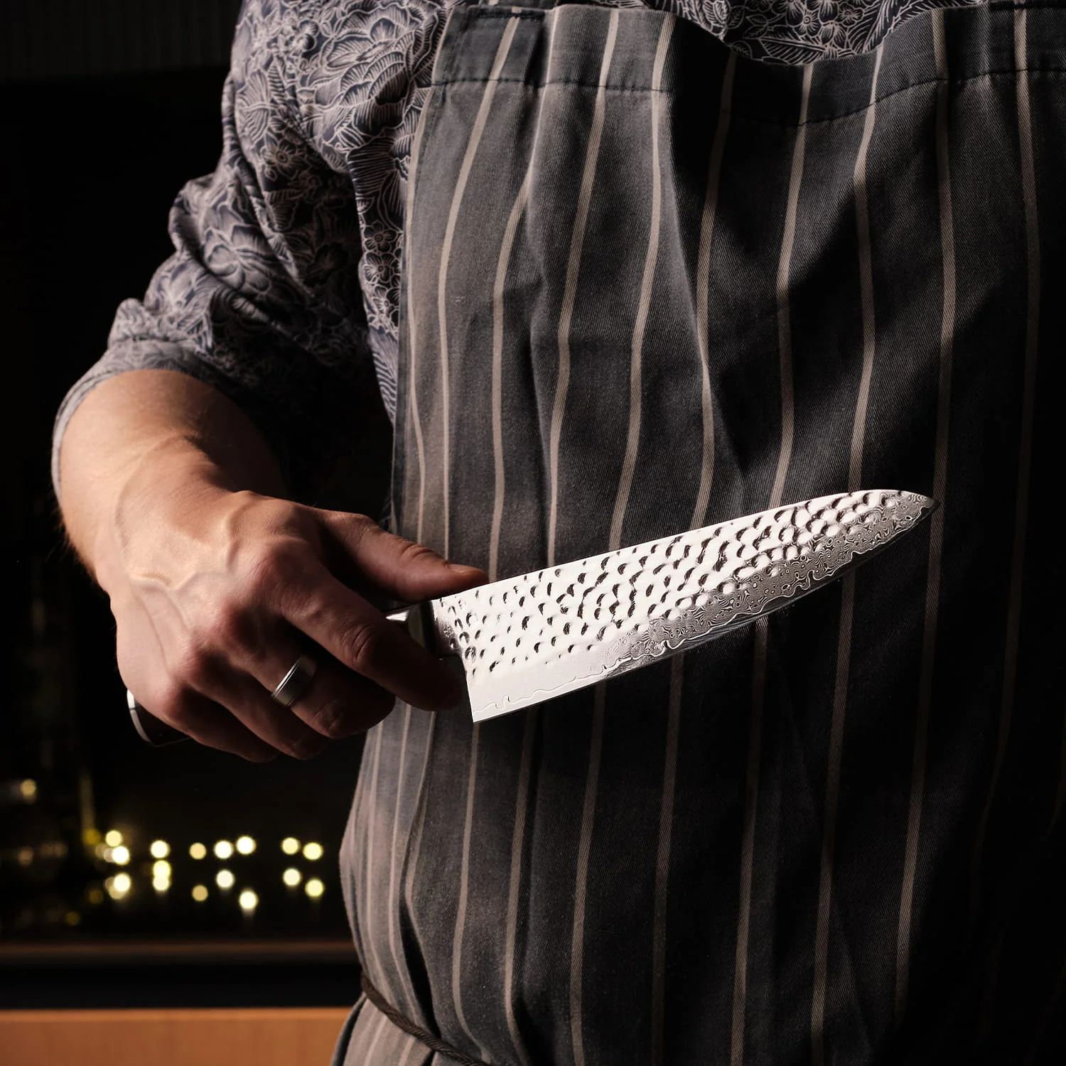 Taima® Raijin Damascus Chef's Knife 8.5″ - Image 9