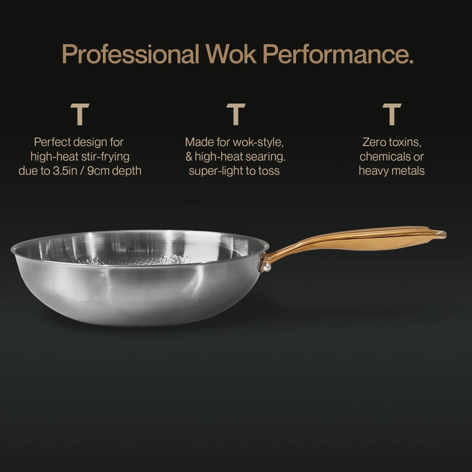 TAIMA Pure Titanium Wok Pan Pro - Image 3